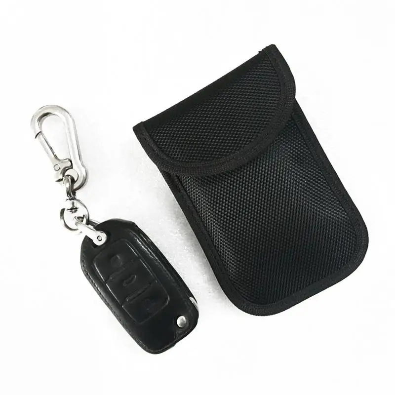 

Car Key Signal Blocker Pouch RFID /WIFI /GSM /LTE /NFC Blocker Cell Phone Signal Blocking Protector Bag Keyless Remotes Control