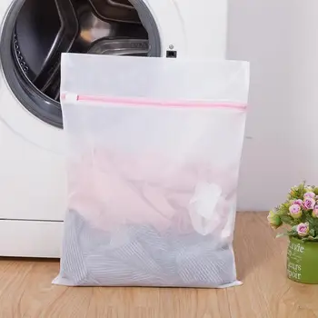

OUNONA 5pcs Thickened Laundry Bag Set Fine Mesh Washing Bags Garment Delicates Protection Bags with Zipper Closure