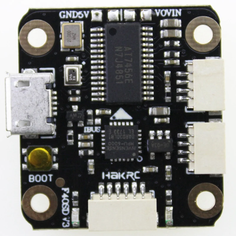Hakrc Mini F4 Flytower Контроллер полета Встроенный Osd 20A 4 в 1 Esc Blheli_S 200Mw 48Ch Vtx для Rc Fpv Racing Vs