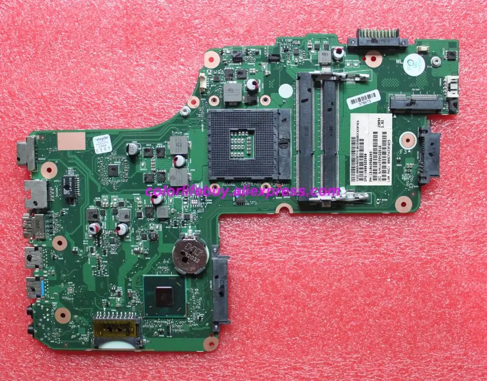 

Genuine V000325050 DB10F-6050A2566201-MB-A02 DDR3 Laptop Motherboard Mainboard for Toshiba C50 C55 C55T Series Notebook PC