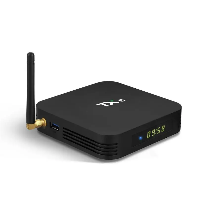 TX6 Android 7.1 Network Player 4G+32GB Bluetooth 4.1 Dual Band WIFI Mali-T720 TV Box Smart Tv
