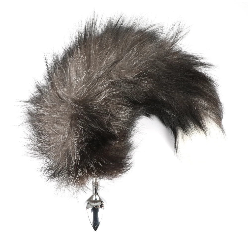 Adult Butt Plug Hair Tail Anal Toys Vibrator SM Accessories Flirting Erotic Sex Game BDSM for Man Woman | Красота и здоровье