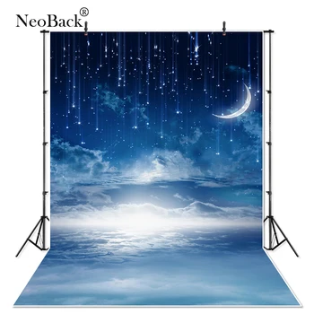 

Thin Vinyl star twinkling glitter moon baby children birthday Photography studio Backgrounds professional indoor Photo Backdrops