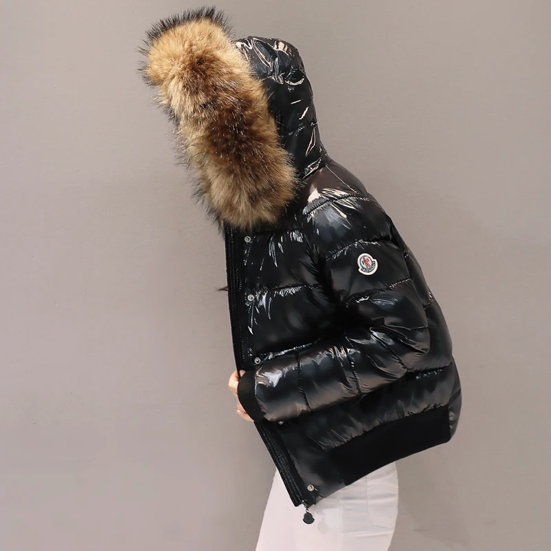 

Fake Fur Parka Women Down Cotton Jacket Winter Jacket Women Thick Snow Wear Winter Coat Female Jackets waterproof Parkas km010