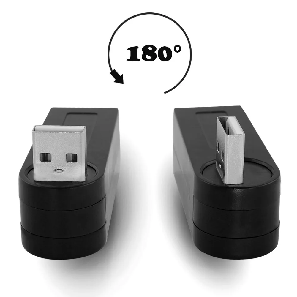 CHUYI 3 Порты и разъёмы USB2.0 хаб поворотный разъем Mini многопортовый USB-адаптер адаптер высокое Скорость для периферийные устройства портативный компьютер аксессуары