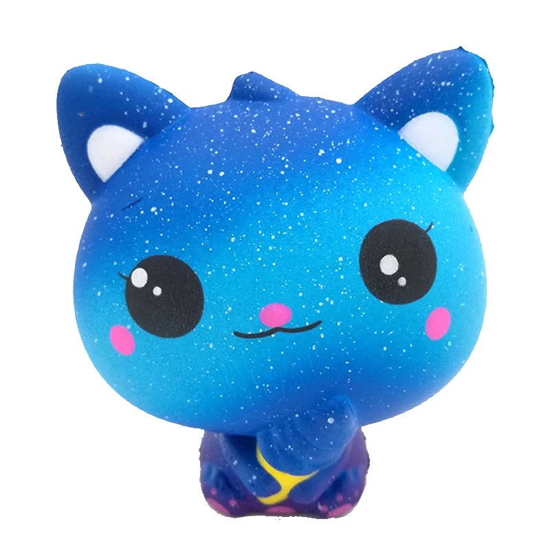 Kawaii Squishy galaxy Soft Animals Unicorn Hamburge Wholesale Slow Rising Stress Relief Squeeze Toys for Baby 2