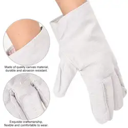Защитные перчатки 10 пар износостойкие сварочные утолщенные парусиновые рабочие защитные перчатки 2019 Новые