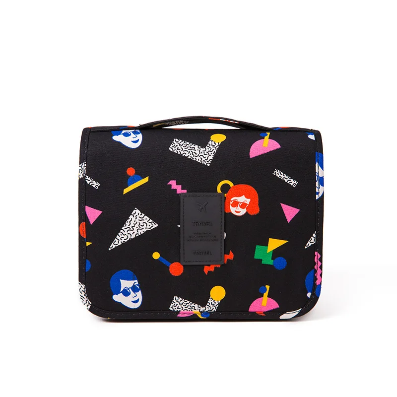 

New Funny Travel Cosmetic Makeup Bag Toiletry Case Hanging Storage Large Bag Organizer
