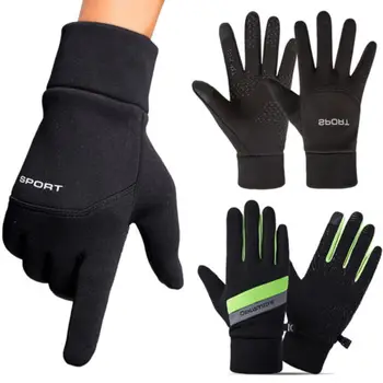 

Thefound 2019 New Winter Cold Weather Cycling Gloves Waterproof Windproof Full Finger Touch Screen