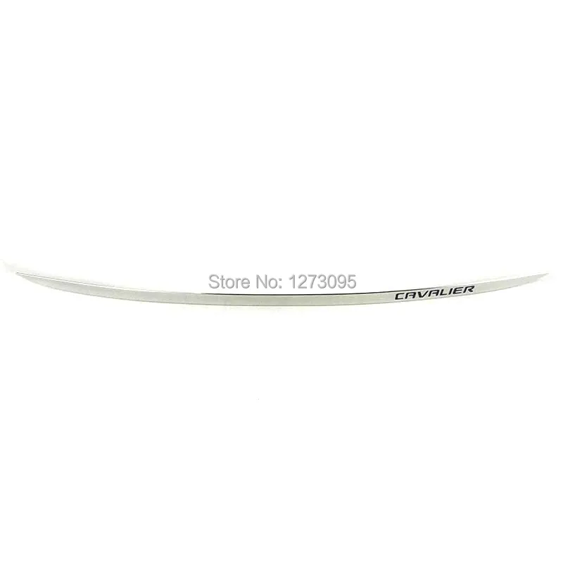 

For Chevrolet Cavalier 2018 Stainless Rear Trunk Boot Tailgate Door Lid Cover Molding Trim Protector Strip Car Styling Accessory