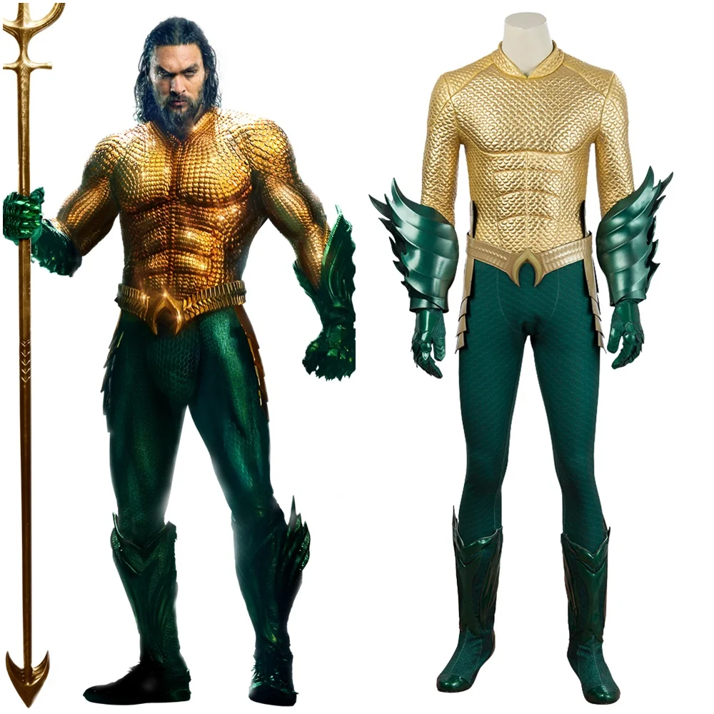 

New Aquaman Arthur Curry Cosplay Costume Full Suit
