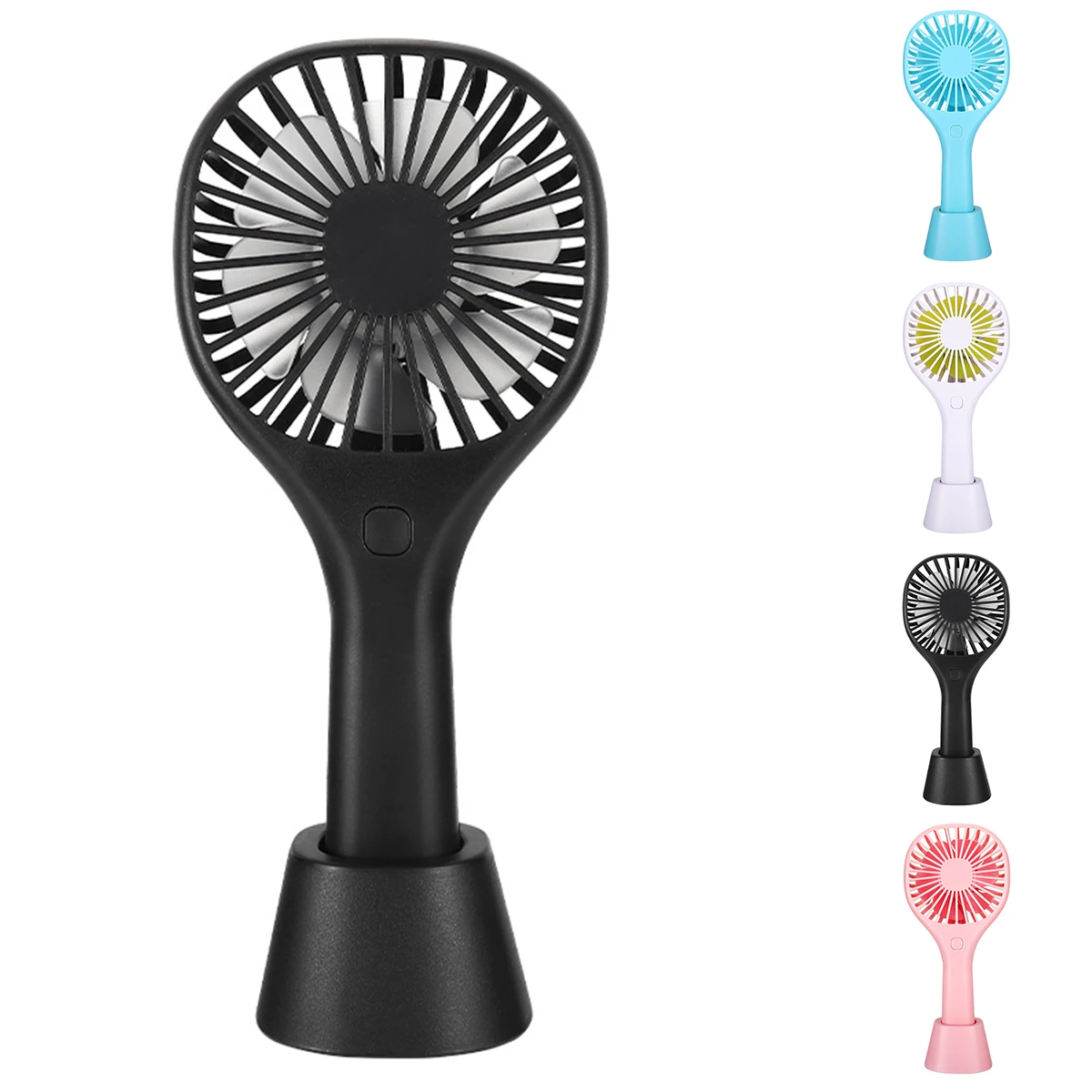

SOONHUA Portable USB Mini Cooling Electric Fan With Stand 3 files Adjustable Wind Speed For Office Room Outdoor Travel