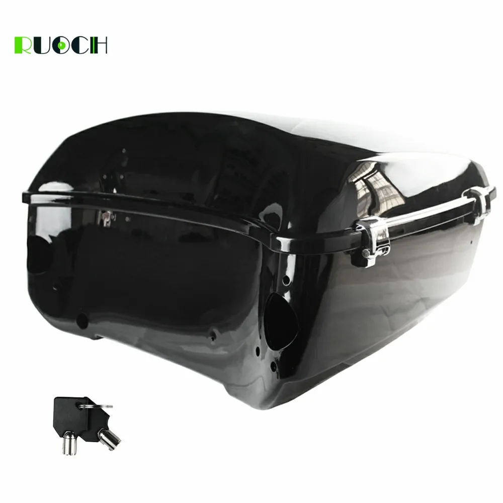 Мотоцикл King Tour Pak багажник с спикером гриль для Harley Davidson Touring модели Road Street Electra Glide