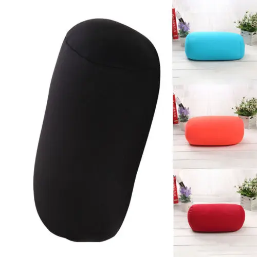 

Micro bead Roll Car Cushion Neck Head Leg Back Soft Support Light Travel Pillow