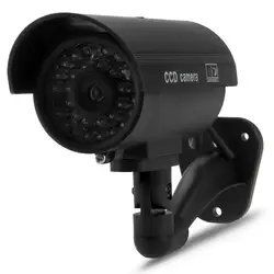 Бутафорское наблюдение камера пуля камера с ИК-светодиодами поддельное моделирование CCTV камеры безопасности