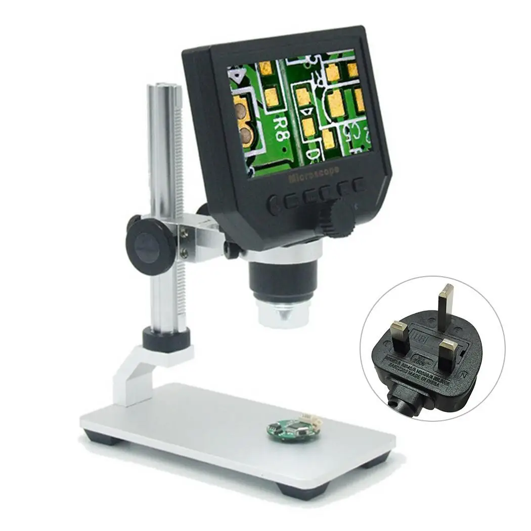 

Portable LCD Digital Microscope Electronics Magnifier Industry, Education, Biological HD 3. 6MP CCD Metal Stent