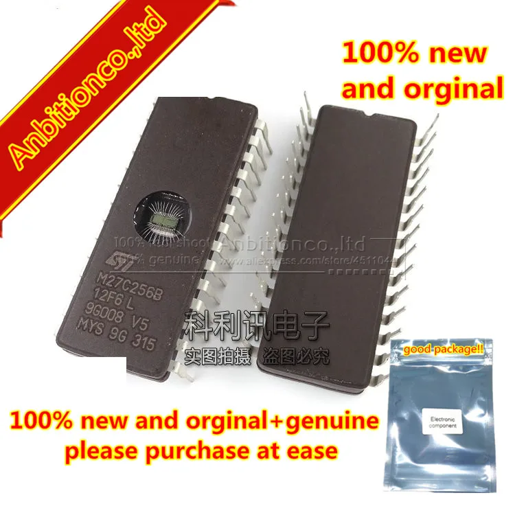 Новинка 100% оригинальная модель 2 шт. DIP28 256 кбит (32Kb x 8) UV EPROM и OTP | Мобильные телефоны