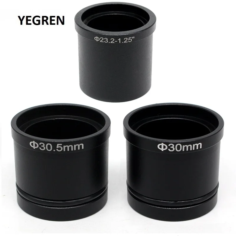 Eyepiece Adapter Ring 23.2mm to 30mm 30.5mm 1.25 Inch USB Camera to Stereo Microscope Astronomical T