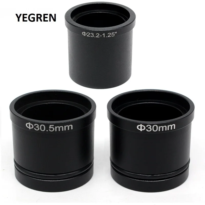 Eyepiece Adapter Ring 23.2mm to 30mm 30.5mm 1.25 Inch USB Camera to Stereo Microscope Astronomical Telescope Accessories afbeelding
