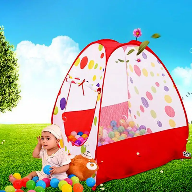 

Large Portable Ocean Balls Baby Play Tent Kids Indoor Outdoor House Great Toys For Children Gift Adventure Play Tent Toys