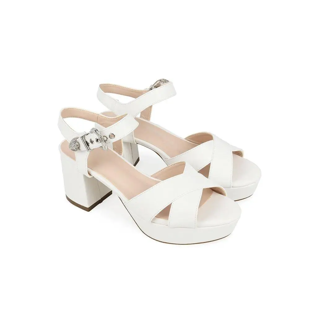 CHIKA10 WOMAN TEXTILE HEEL сандалии|Боссоножки и сандалии| |