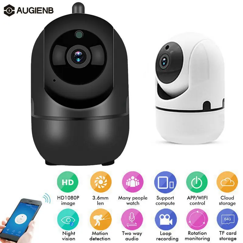 

HD 1080P Wired / Wireless Wifi IP Camera Security Surveillance Camera Smart Video System Bbay Monitor Night Vision Two Way Audio