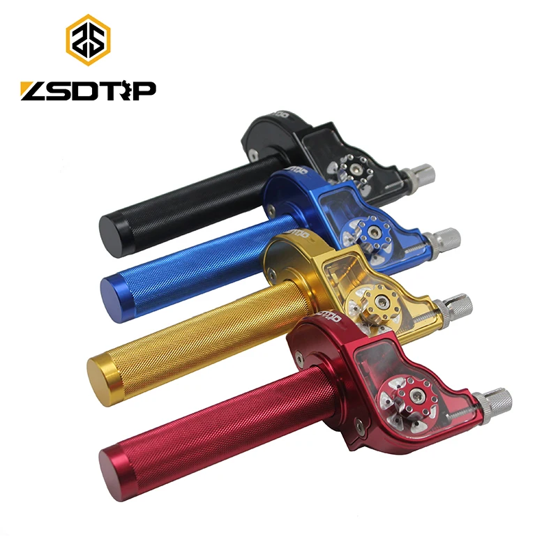 ZSDTRP CNC Алюминиевые Регулируемые рукоятки дроссельной заслонки для мотоцикла