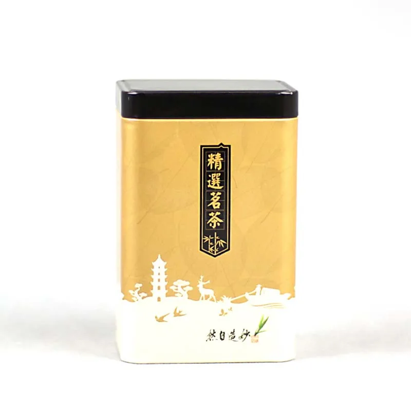 

Xin Jia Yi Packaging Square Shape Tin Box Metal Tea Boxes Eco-friendly 2018 Hot Large Size Gift Tin Box Company