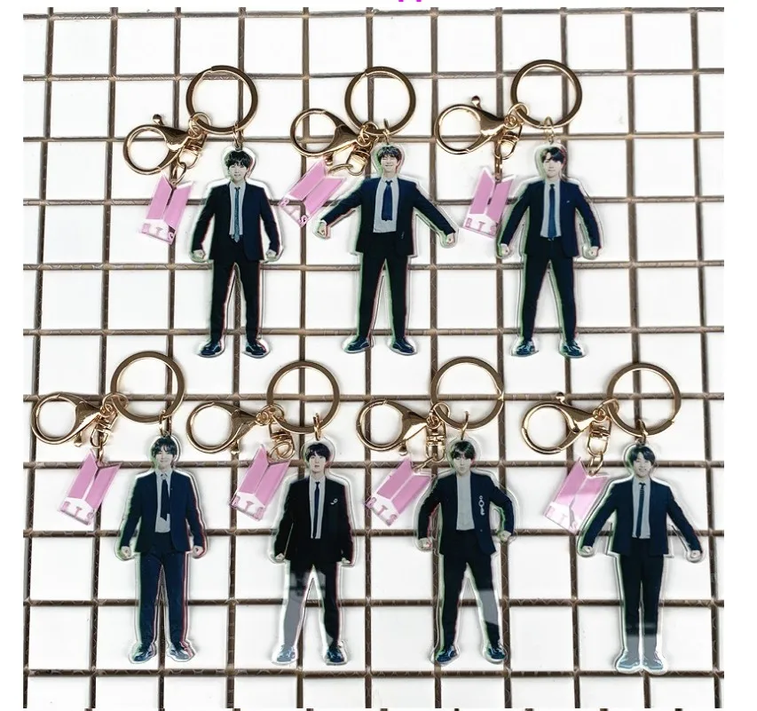 

Bts Picture anime keychain love yourself key holder chain keychains