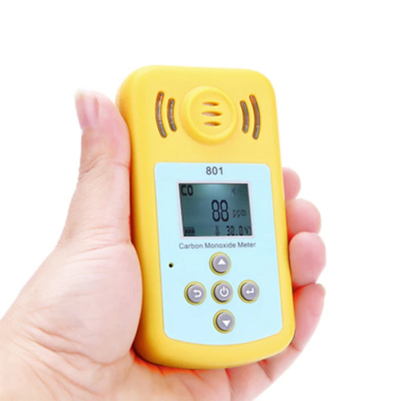 

Professional LCD CO Gas Carbon Monoxide Measurement Alarm Detector Home Security Sound-light Alarm Gas Analyzer Measurement