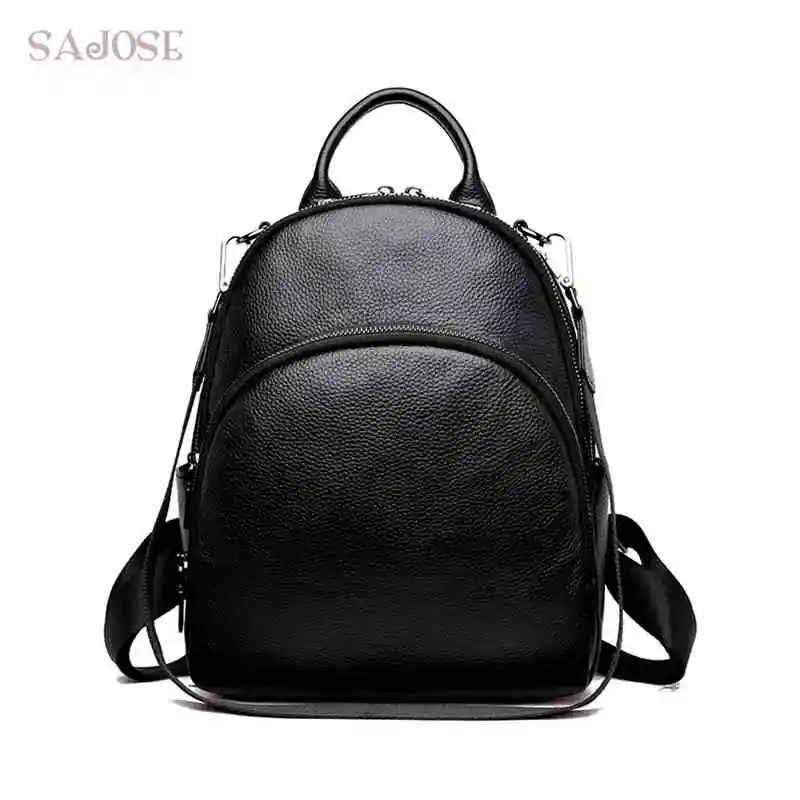 

Fashion Genuine Leather Women Backpack Designer High Quality Backpacks for Teenage Girls Female School Shoulder Bag Bagpack