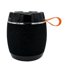 Портативный Bluetooth мини динамик беспроводной сабвуфер стереоколонка коробка тканевая крышка тканевый динамик для планшета черный