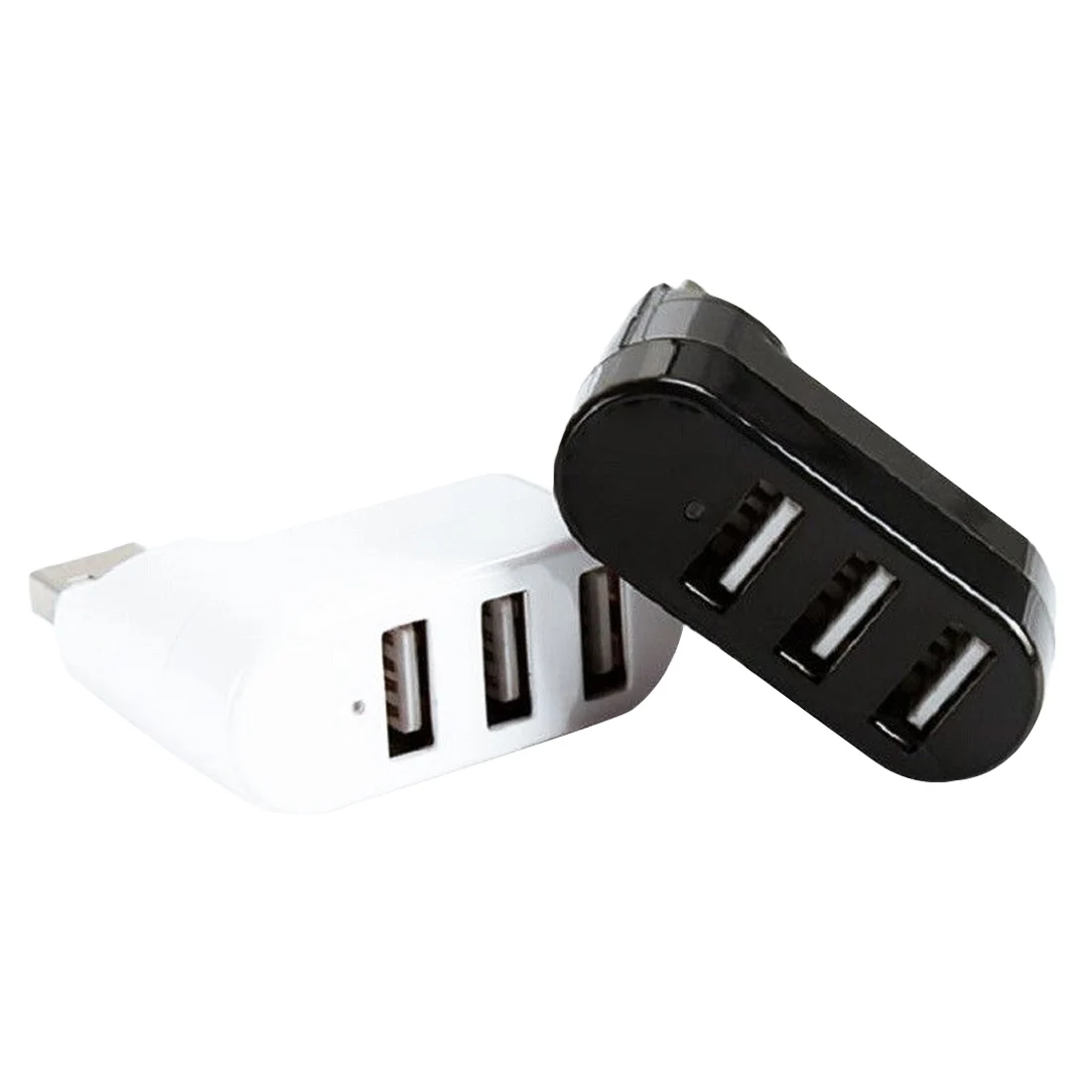 2.0 USB Splitter Adapter For Notebook/Tablet Computer PC Peripherals Rotatable High Speed 3 Ports USB HUB 2.0
