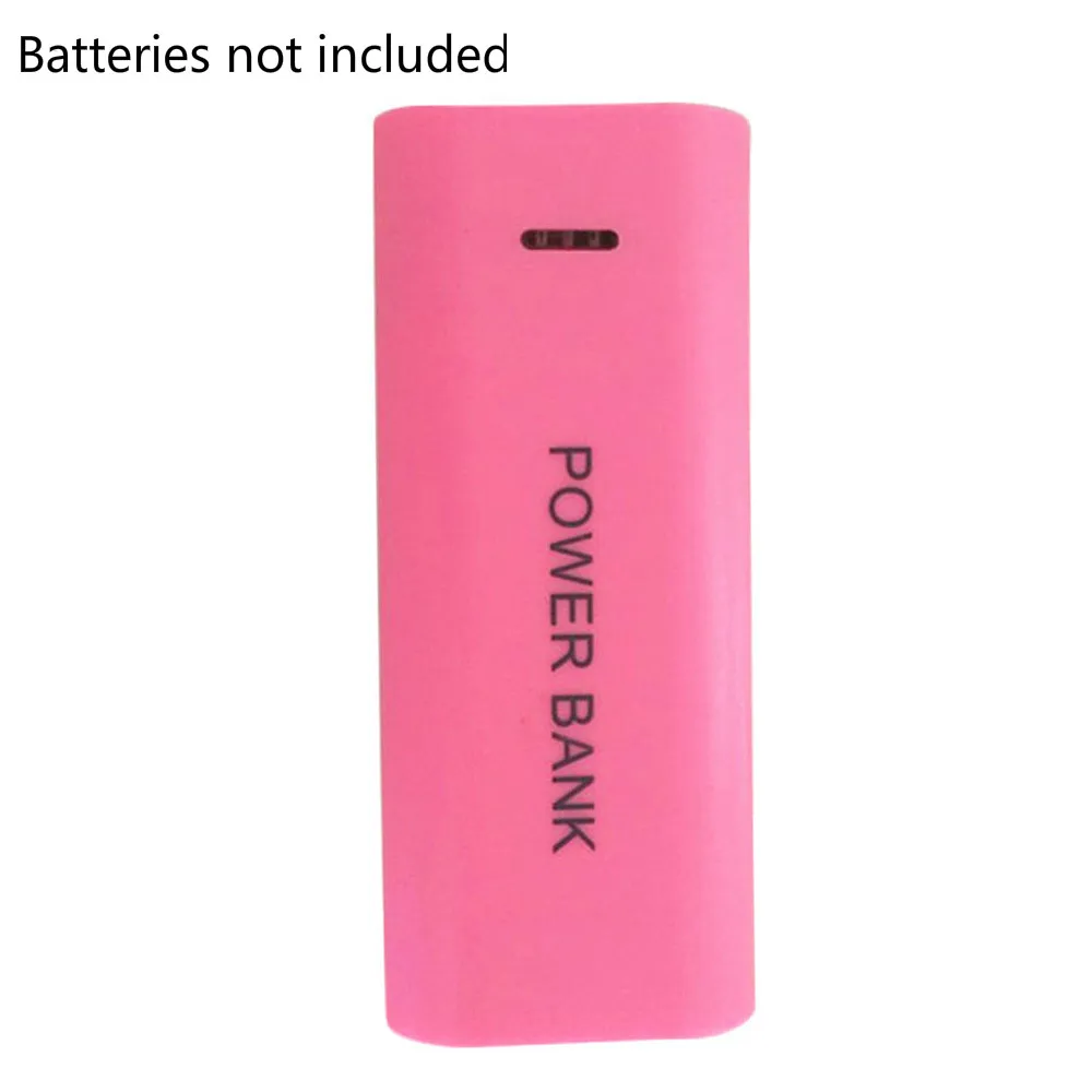 2X18650 Li-battery Power Bank зарядное устройство батареи в комплект не входят DIY коробка для iPhone для samsung Galaxy для xiaomi