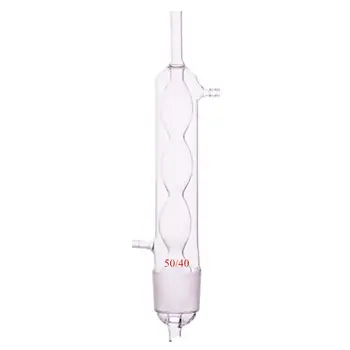 

Deschem 50/40 Glass Allihn Condenser Use For 500ml Soxhlet Extractor
