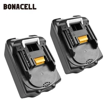Bonacell 18 V 4000 mAh BL1830 литиевых Батарея Замена для Makita дрель LXT400 194205-3 194309-1 BL1815 BL1840 BL1850 L10