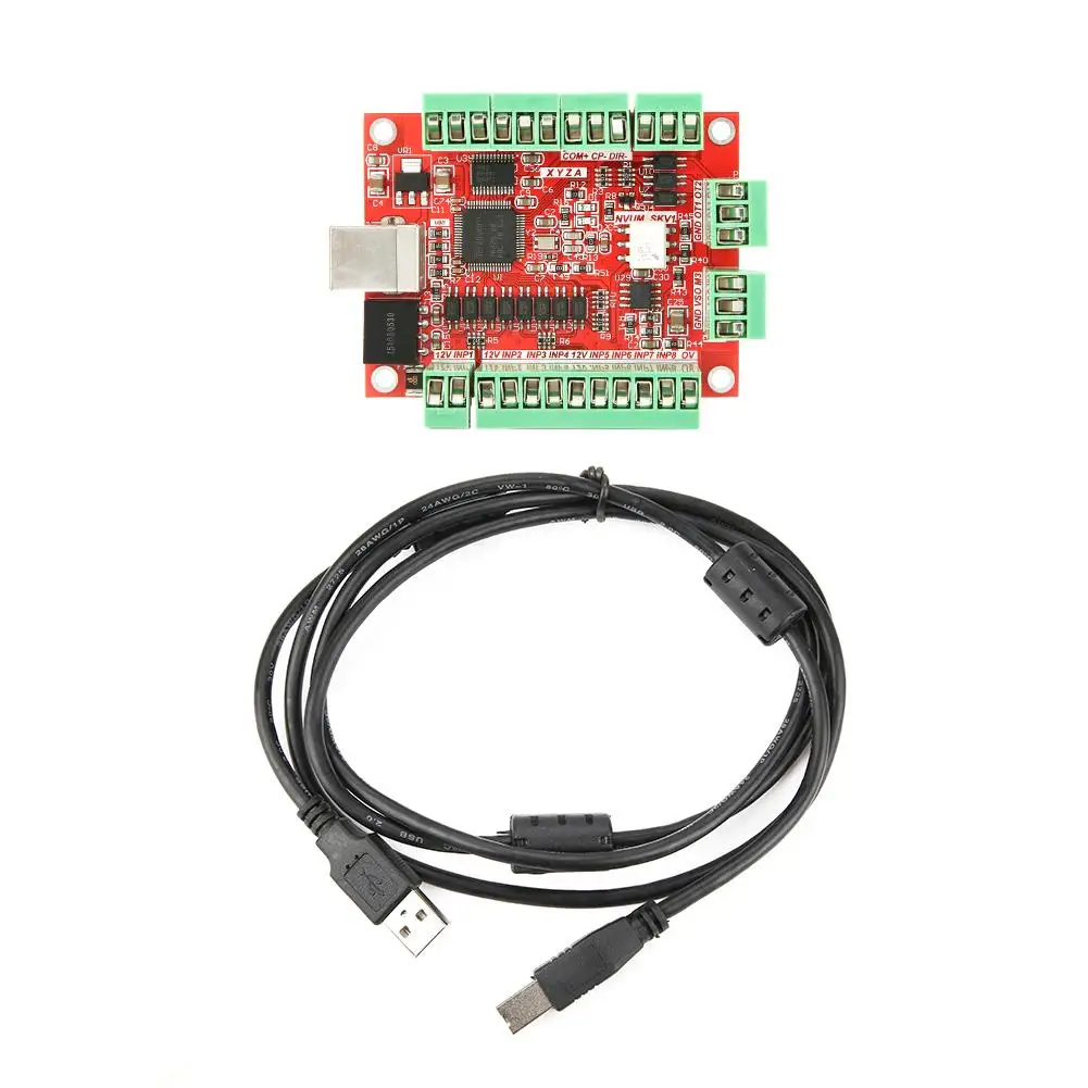 

4 Axle CNC Controller MACH3 USB Interface Board Card for Stepper Motor