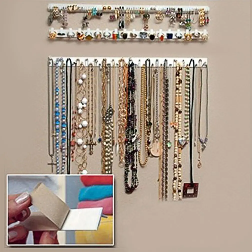 

Necklace Pendant Display Stand Women Jewelry Organizer Holder Storage Case Bracelet Display Rack