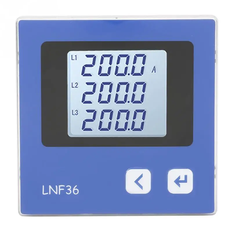 Трехфазный Амперметр LNF36/LNF36 CDigital трехфазный измеритель переменного тока