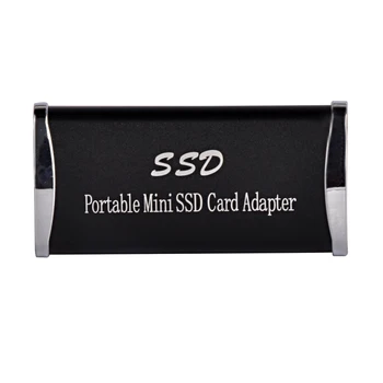 

Msata ssd mobile hard disk box usb3.0 interface aluminum alloy