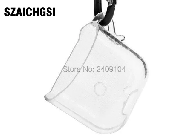 200pcs new TPU transparent Shock Proof Protective Cover Case For Apple for AirPods funda protector clear Earphones case with box |