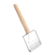 Вилка для меда Скребок Лопата инструмент пчеловода с деревянной ручкой сохранение меда портативный практичный пчеловодства