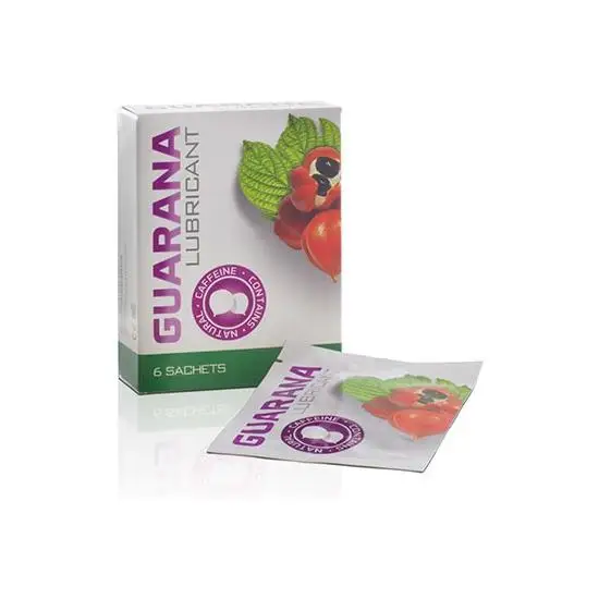 Стимулирующая смазка Guarana 4 мл 6 шт.|Презервативы| |