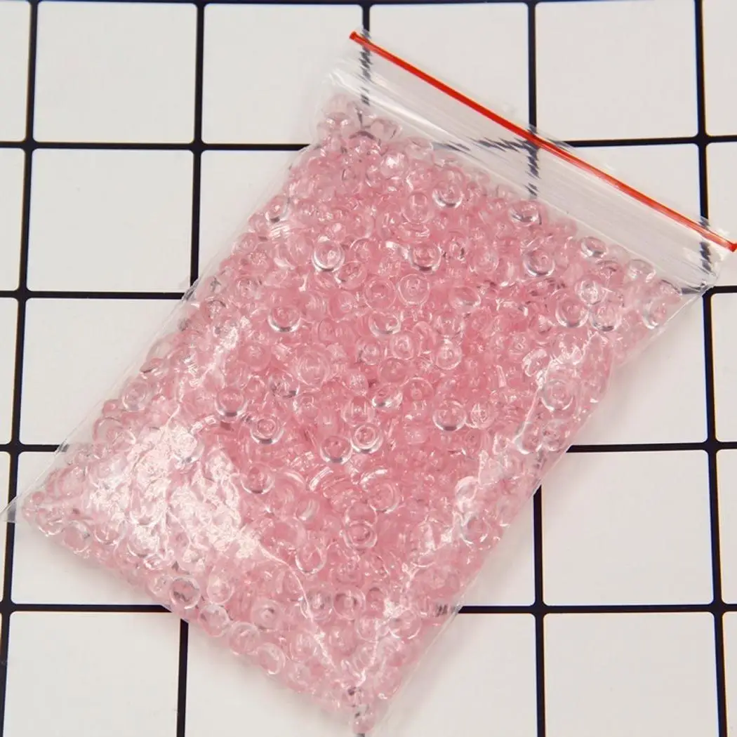 Handmade 40g Safe Home Beads Flat Material 7mm Crystal Non-toxic Slime DIY non School Mud Casual etc Decoration toxic