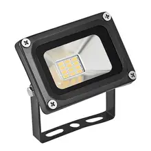 10W LED Flood Light Cold White Warm White IP65 Outdoor Floodlight Ultra Thin Led Bulb Spotlight DC 12V Garden Light Exterior