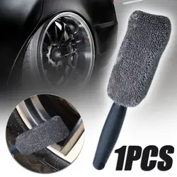 Для автомойки интимные аксессуары 1 шт. автомобиль внедорожник микрофибры для колесных дисков кисточки для мытья очиститель пластик ручка
