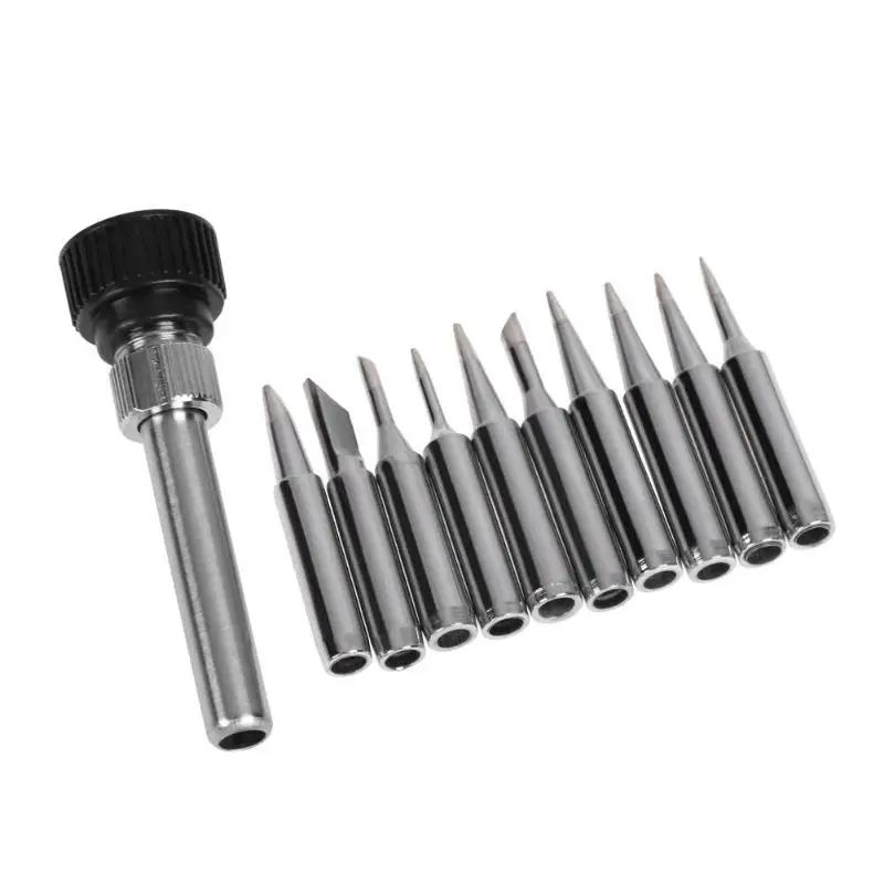

11pcs/set Electric Soldering Iron Tips for Welding Solder Rework Station Constant Temperature Repair Tool