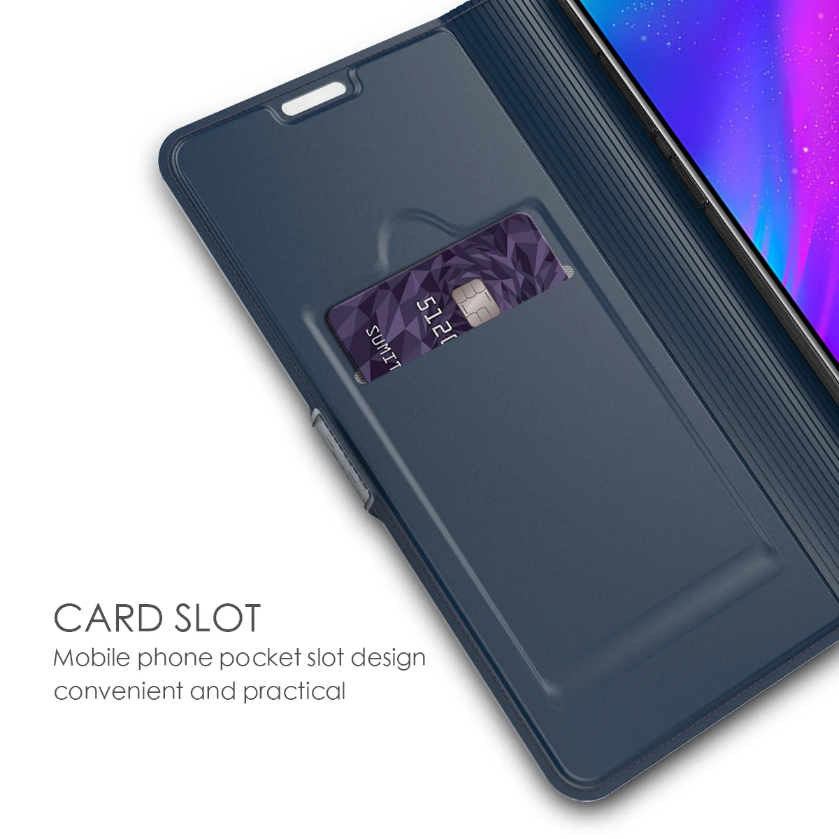 Чехол из искусственной кожи для Oppo Realme 3 OPPO F11 Pro с откидной крышкой и подставкой