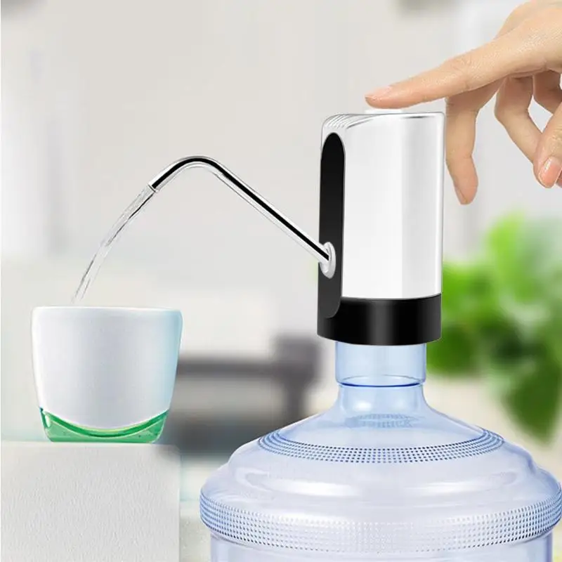 4 Вт Портативные автоматические электрические с USB Перезаряжаемый диспенсер для водяного насоса бутылка распылитель для воды для домашнего офиса