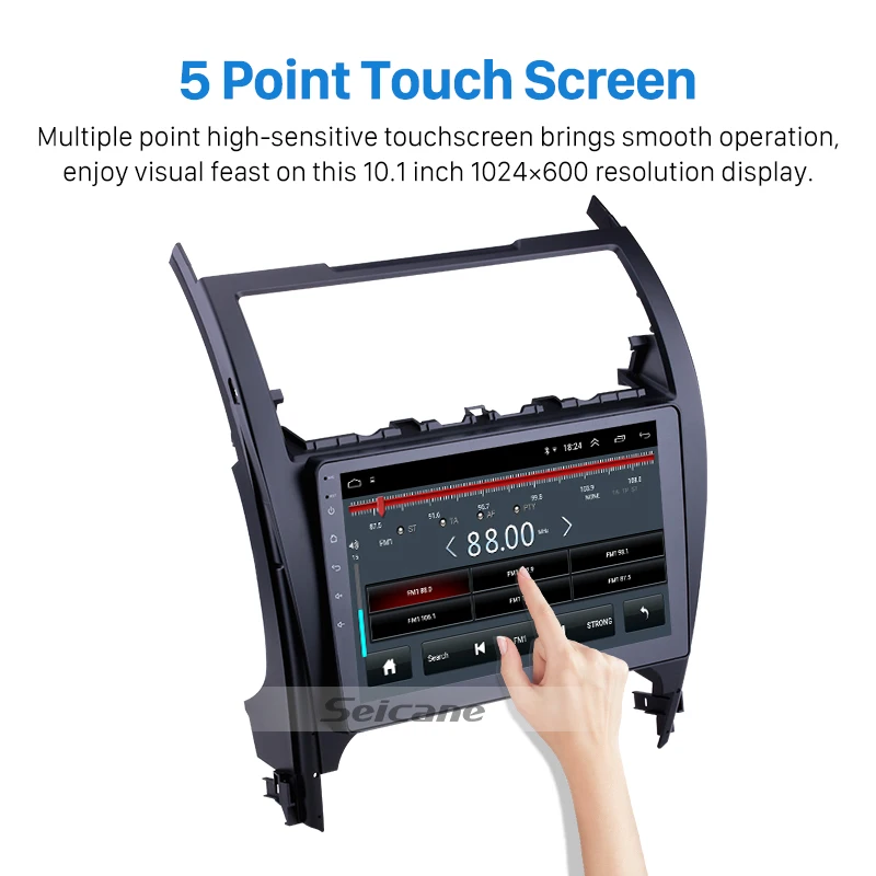  Seicane Android 8.1 2din 2GB RAM 32GB ROM Car Radio Auto Stereo Multimedia Player For TOYOTA CAMRY 